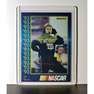 Gil Martin 1993 Maxx Premier Plus Racing #157 NASCAR Card FILMAR Racing